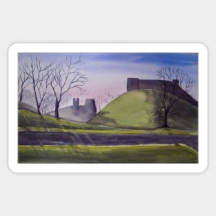 Carisbrooke Castle, Isle of Wight Sticker